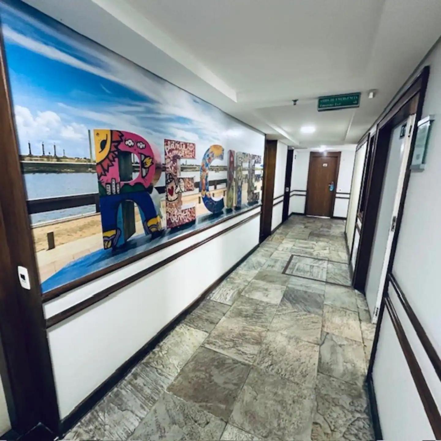 Flat 10 Andar Hotel Costa Mar Acesso Direto Praia Jaboatão dos Guararapes Exteriör bild